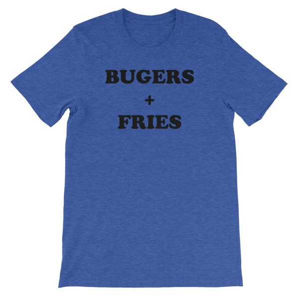 Burgers Fries Short-Sleeve Unisex T-Shirt - Image 11