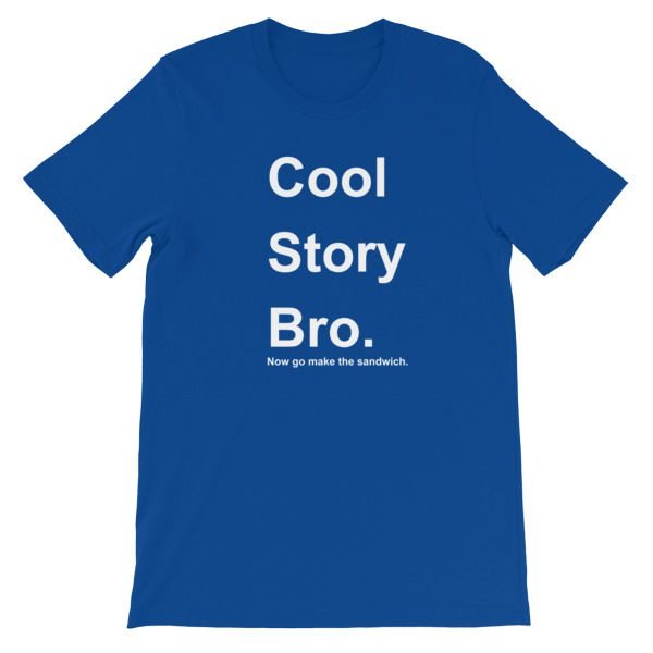 Qool Story Bro Short-Sleeve Unisex T-Shirt - Image 11
