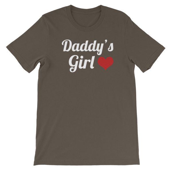 Daddy's Girl I Love Dad Short-Sleeve Unisex T-Shirt - Image 11