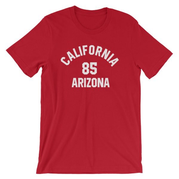 California Arizona 85 Short-Sleeve Unisex T-Shirt - Image 12