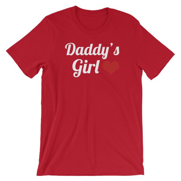 Daddy's Girl I Love Dad Short-Sleeve Unisex T-Shirt - Image 16