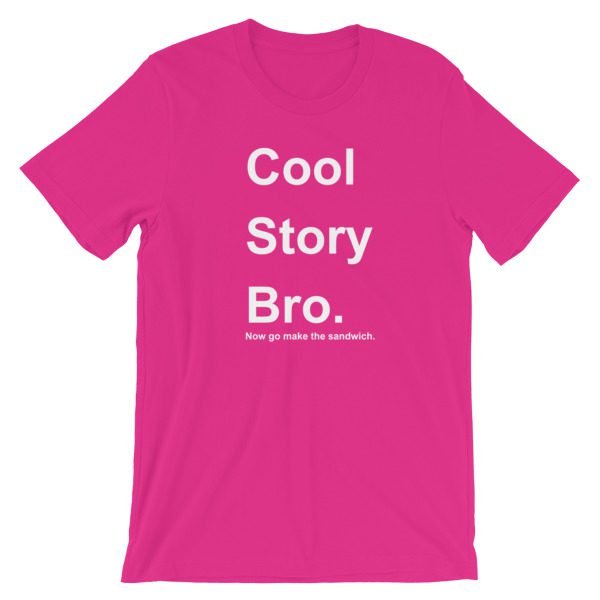 Qool Story Bro Short-Sleeve Unisex T-Shirt - Image 16