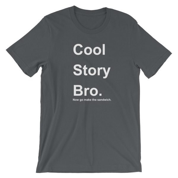 Qool Story Bro Short-Sleeve Unisex T-Shirt - Image 6