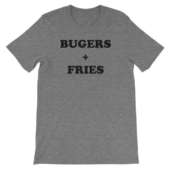 Burgers Fries Short-Sleeve Unisex T-Shirt - Image 5