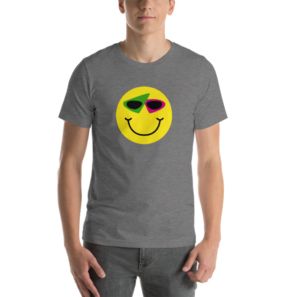 Smiley Short-Sleeve Unisex T-Shirt - Image 7