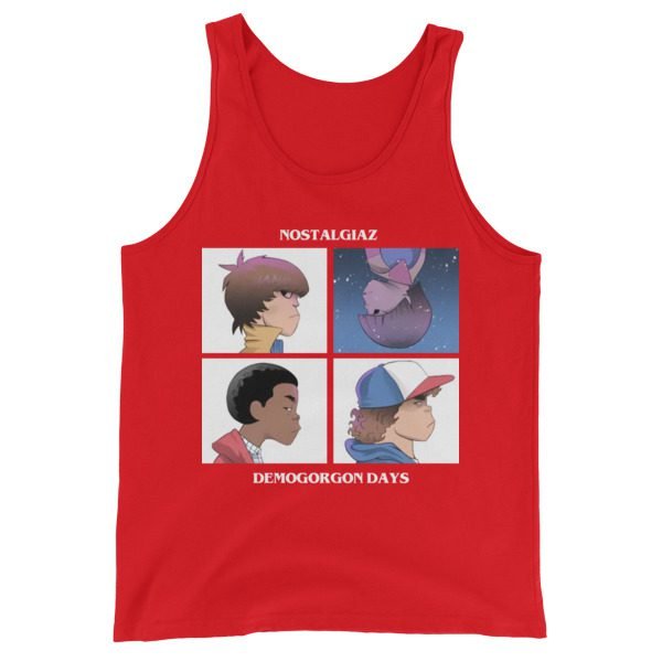 Nostalgiaz Demogorgon Day Unisex Tank Top - Image 7