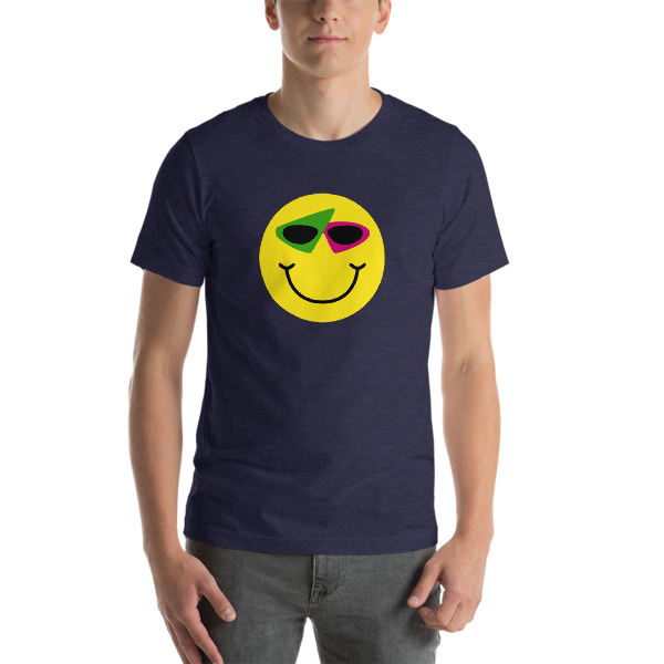 Smiley Short-Sleeve Unisex T-Shirt - Image 4