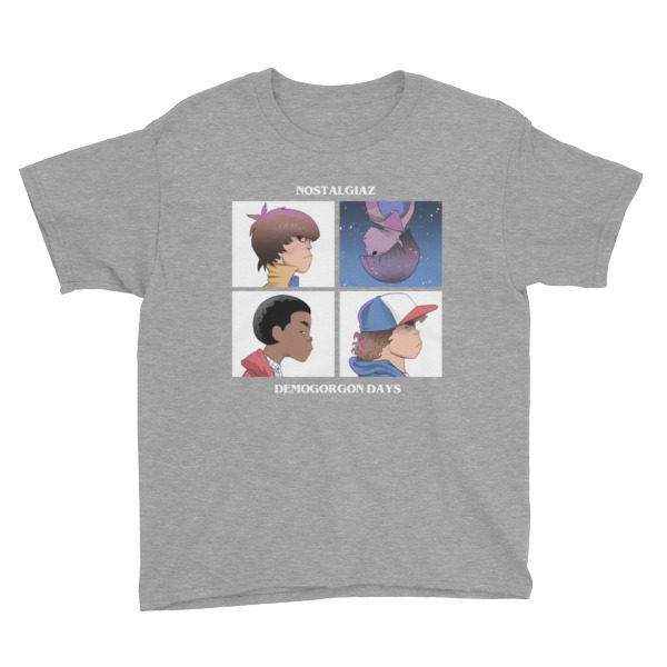 Nostalgiaz Demogorgon Day Youth Short Sleeve T-Shirt - Image 6