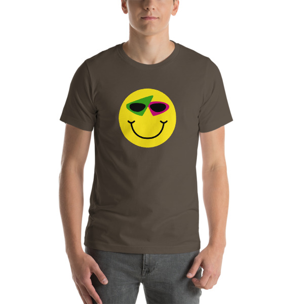 Smiley Short-Sleeve Unisex T-Shirt - Image 6