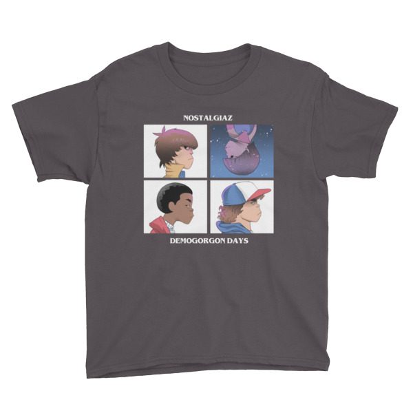 Nostalgiaz Demogorgon Day Youth Short Sleeve T-Shirt - Image 4