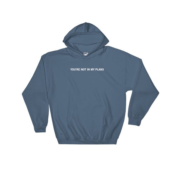 You're Not In My Plans Hooded Sweatshirt - Image 4