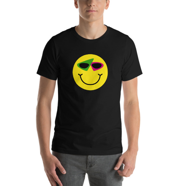 Smiley Short-Sleeve Unisex T-Shirt - Image 2