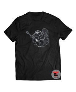 Beaver Playing Guitar Shirt