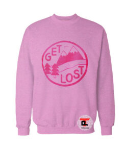 Get Lost Pink Sweatshirt