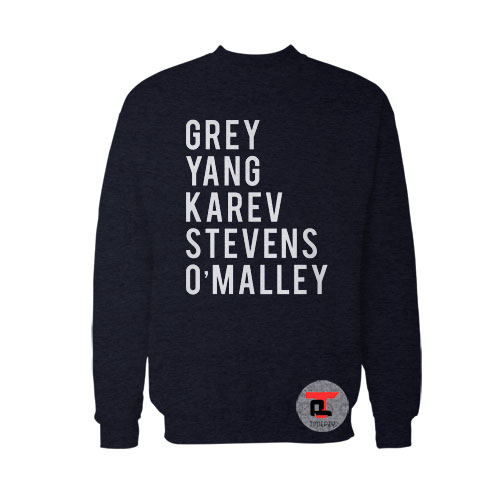 Grey yang karev Stevens O'Malley Sweatshirt