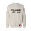 Life update still a mess Sweatshirt