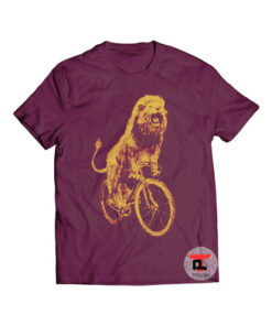 Lion on a Bicycle Shirt