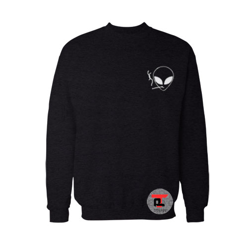 Smoking Alien Sweatshirt