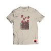 Strawberry Screen Print Garden Shirt