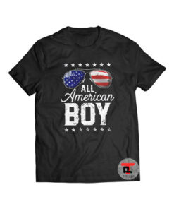 All American Boy 4th of July Shirt