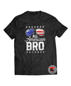 All American Bro 4th of July Shirt