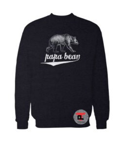 Papa Bear Grizzly Bear Sweatshirt