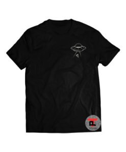 UFO Abducting Pizza T-Shirt