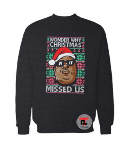 Biggie Wonder Ugly Christmas Sweatshirt