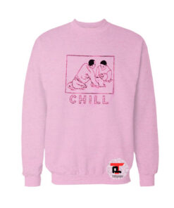 Chill Light Pink Sweatshirt