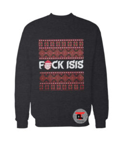 Fuck ISIS Ugly Christmas Sweatshirt
