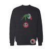 Grinch hand jack skellington christmas Ugly Christmas Sweatshirt