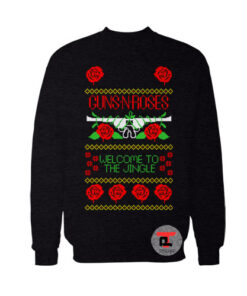 Guns n roses welcome to the jingle Sweatshirt