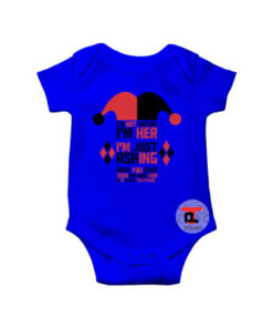 I'm Not Saying I'm Harley Quinn Ladies Baby Onesie
