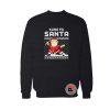 Kungfu Santa Ugly Christmas Sweatshirt
