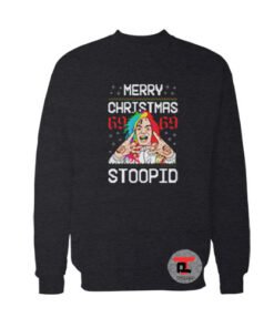 Merry Christmas 69 69 Stoopid Ugly Christmas Sweatshirt