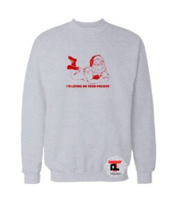 Naked santa claus Ugly Christmas Sweatshirt