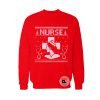 Nurses Ugly Christmas Sweatshirt