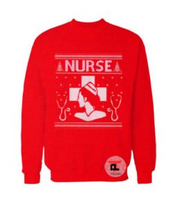 Nurses Ugly Christmas Sweatshirt