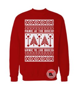 Panic at the disco ugly christmas Sweatshirt