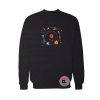 Planets Solar System and Stars Sweatshirt