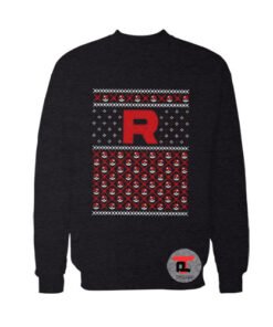 Pokemon Team Rocket Ugly Christmas Sweatshirt