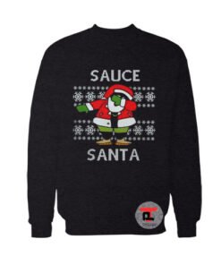 Santa Sauce Ugly Christmas Sweatshirt