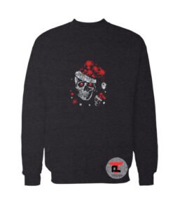 Skull santa hat Ugly Christmas Sweatshirt