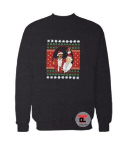 Snoop Dogg Ashley Lukashevsky Ugly Christmas Sweatshirt
