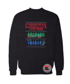 Stranger Things Christmas Things Ugly Christmas Sweatshirt