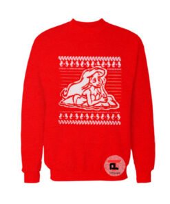 The Little Mermaid Ugly Christmas Sweatshirt