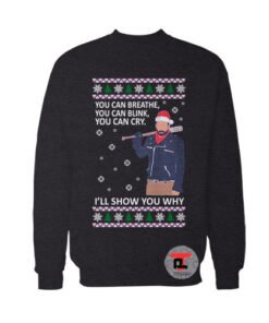 The walking dead ugly Christmas Sweatshirt