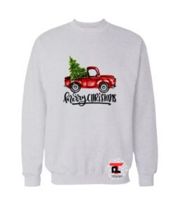 Truck christmas Ugly Christmas Sweatshirt