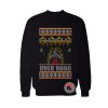 saiyan over 9000 christmas Sweatshirt
