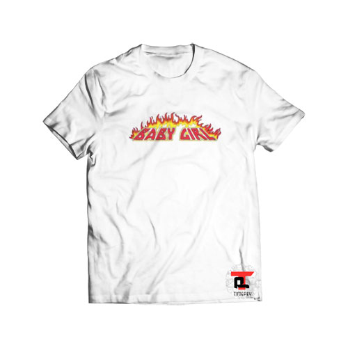 Baby Girl Flame Viral Fashion T-Shirt
